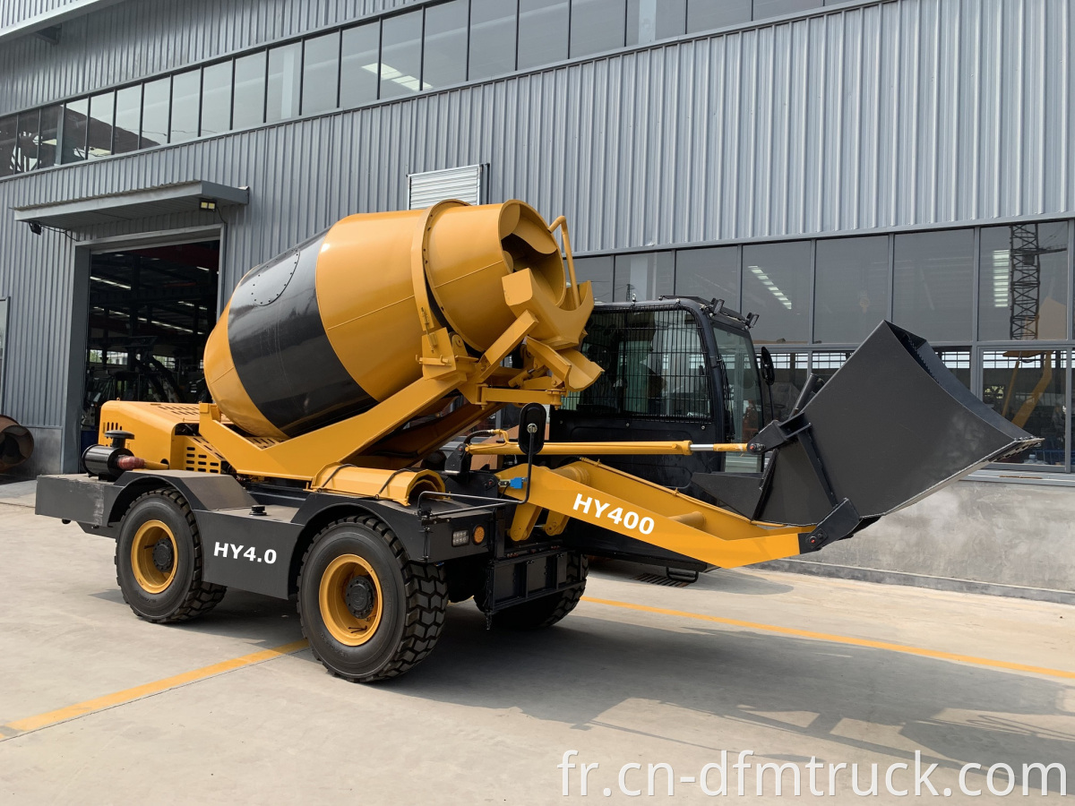 Self Loading Concrete Mixer 2